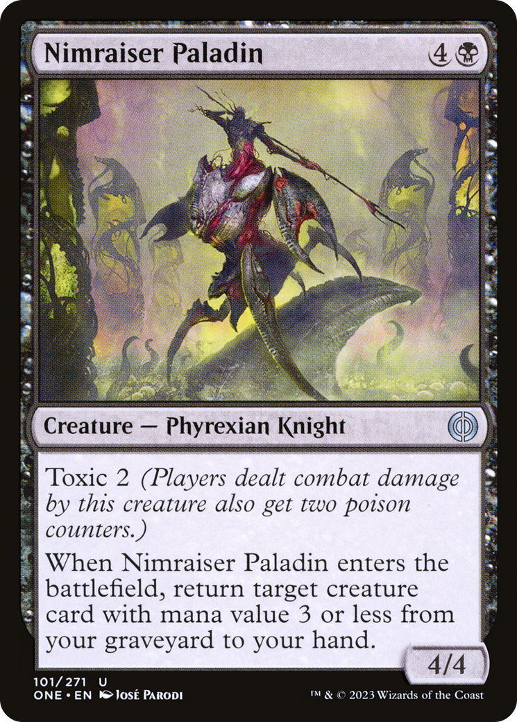 Nimraiser Paladin [Phyrexia: All Will Be One] | The Time Vault CA