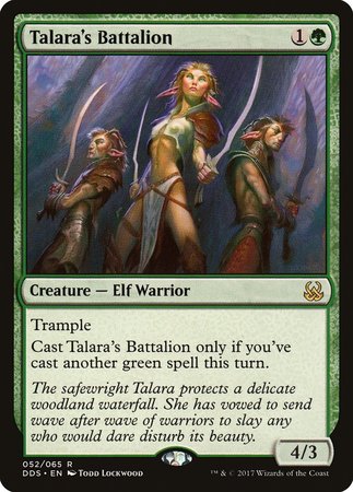 Talara's Battalion [Duel Decks: Mind vs. Might] | The Time Vault CA