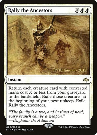 Rally the Ancestors [Fate Reforged Promos] | The Time Vault CA