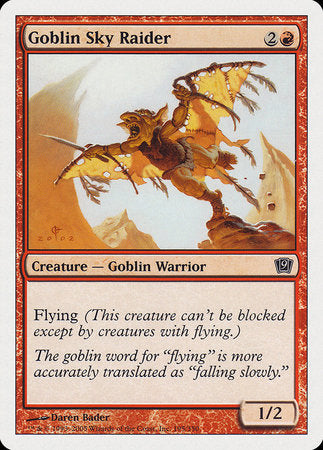 Goblin Sky Raider [Ninth Edition] | The Time Vault CA