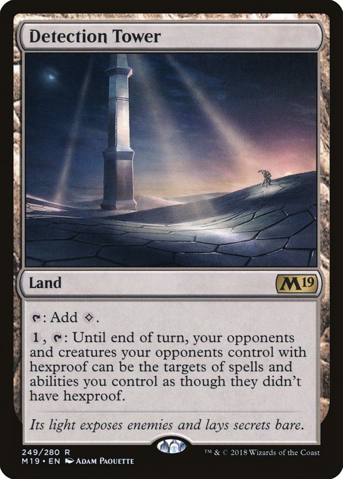 Detection Tower [Core Set 2019] | The Time Vault CA