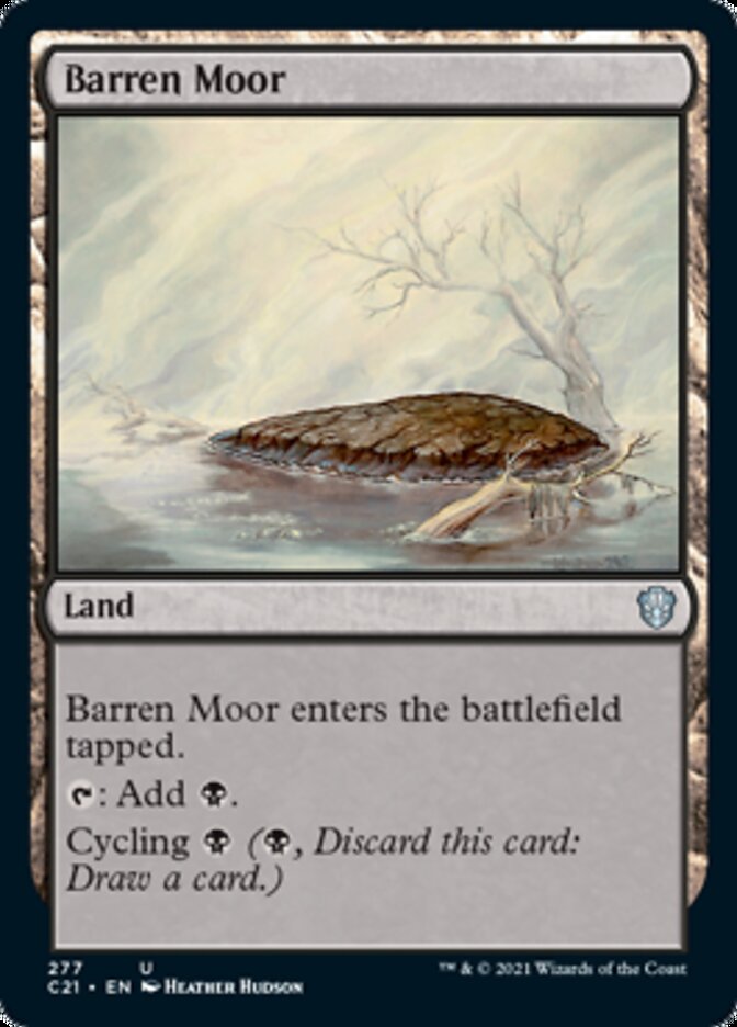 Barren Moor [Commander 2021] | The Time Vault CA