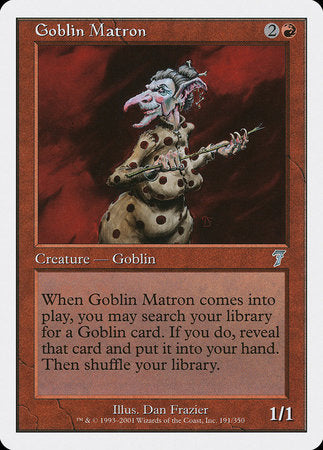 Goblin Matron [Seventh Edition] | The Time Vault CA