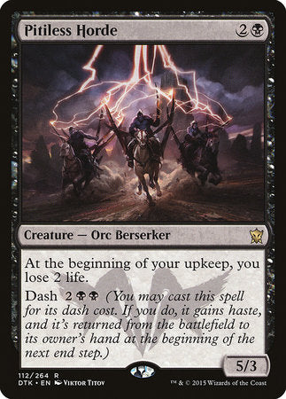 Pitiless Horde [Dragons of Tarkir] | The Time Vault CA