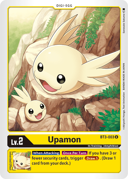 Upamon [BT3-003] [Release Special Booster Ver.1.5] | The Time Vault CA