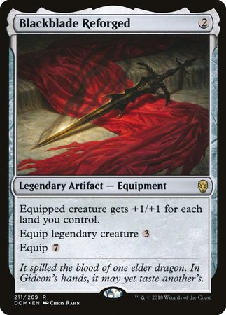 Blackblade Reforged [Dominaria] | The Time Vault CA