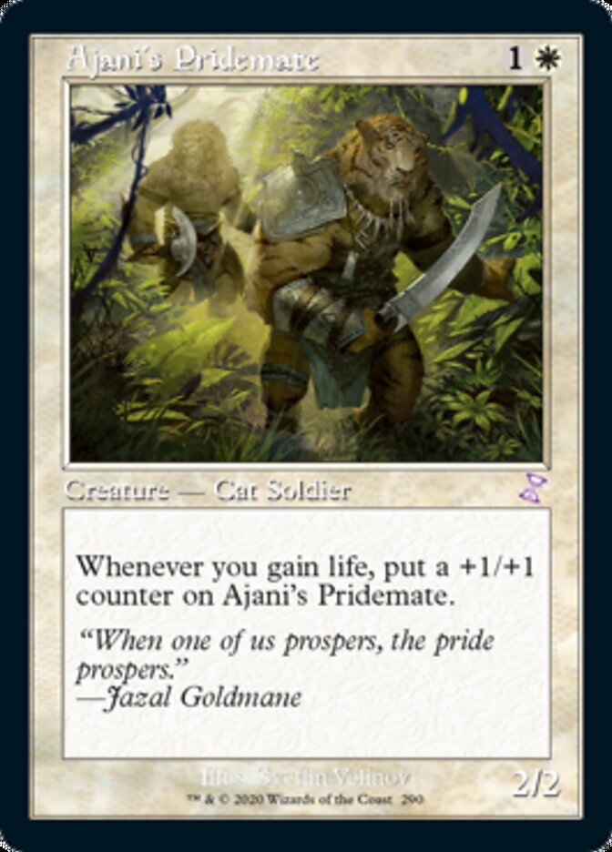 Ajani's Pridemate (Timeshifted) [Time Spiral Remastered] | The Time Vault CA