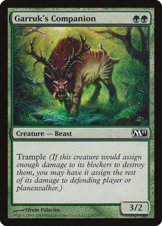 Garruk's Companion [Magic 2011] | The Time Vault CA