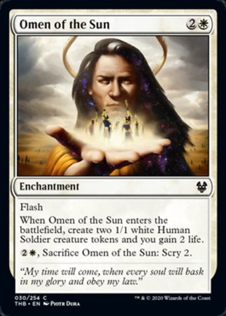 Omen of the Sun [Theros Beyond Death] | The Time Vault CA