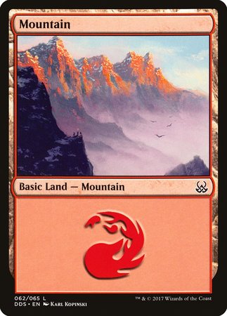 Mountain (62) [Duel Decks: Mind vs. Might] | The Time Vault CA