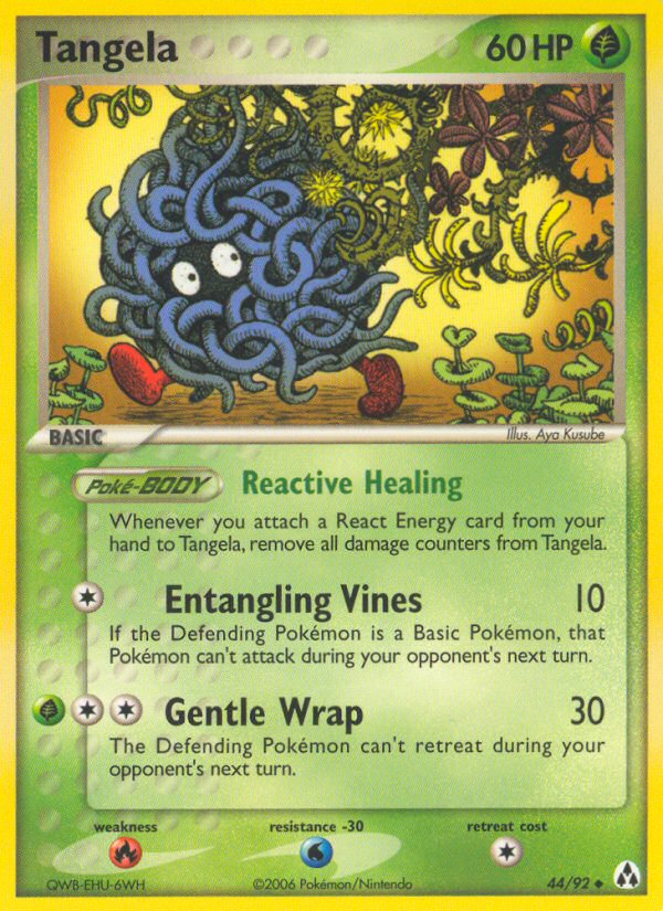 Tangela (44/92) [EX: Legend Maker] | The Time Vault CA