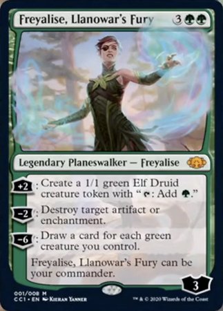 Freyalise, Llanowar's Fury [Commander Collection: Green] | The Time Vault CA