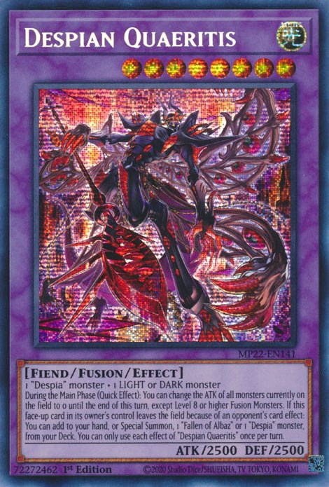 Despian Quaeritis [MP22-EN141] Prismatic Secret Rare | The Time Vault CA