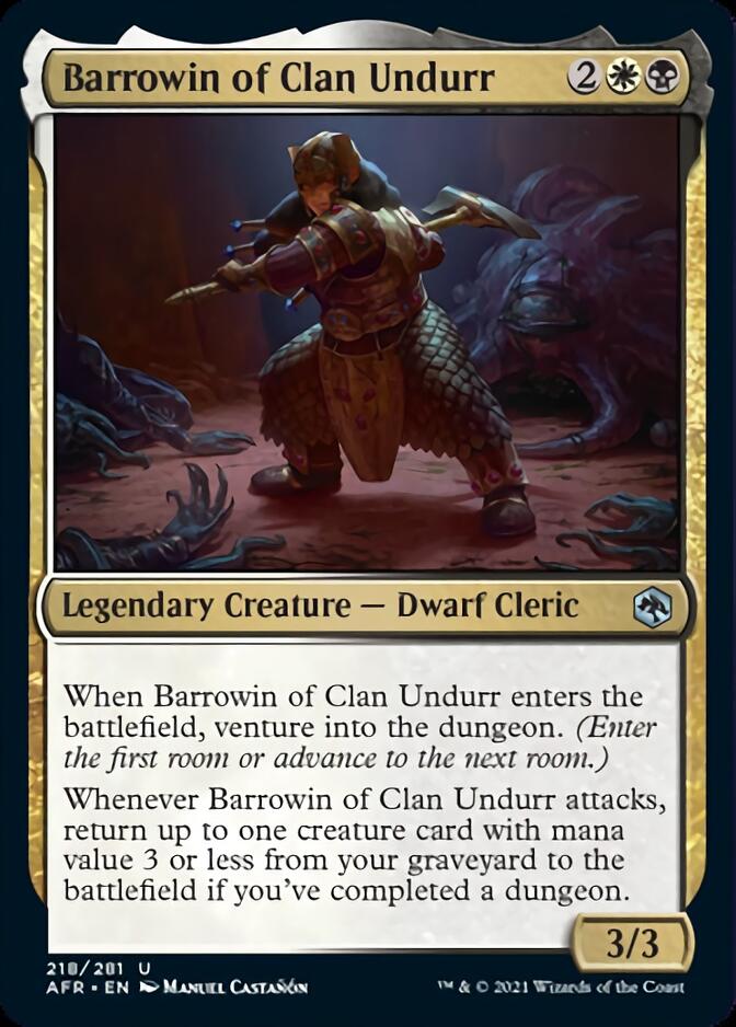 Barrowin of Clan Undurr [Dungeons & Dragons: Adventures in the Forgotten Realms] | The Time Vault CA