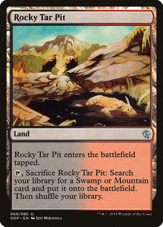 Rocky Tar Pit [Duel Decks: Zendikar vs. Eldrazi] | The Time Vault CA