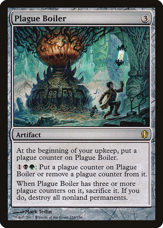 Plague Boiler [Commander 2013] | The Time Vault CA