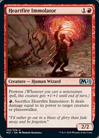 Heartfire Immolator [Core Set 2021] | The Time Vault CA