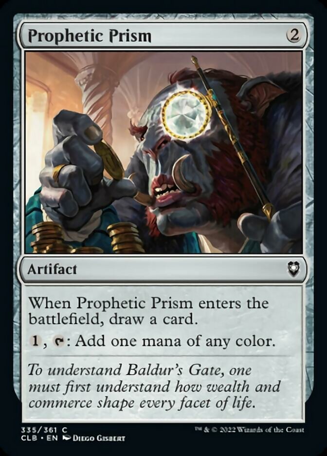 Prophetic Prism [Commander Legends: Battle for Baldur's Gate] | The Time Vault CA