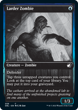 Larder Zombie [Innistrad: Double Feature] | The Time Vault CA