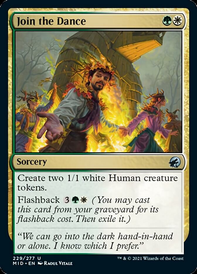 Join the Dance [Innistrad: Midnight Hunt] | The Time Vault CA