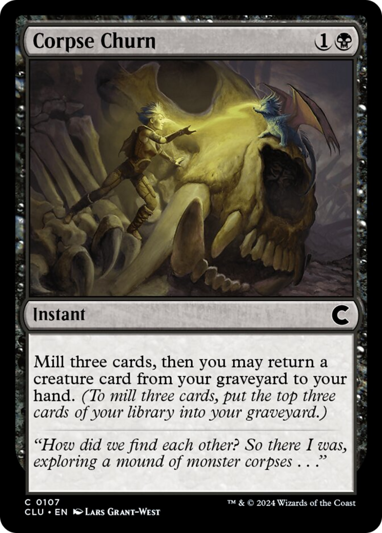 Corpse Churn [Ravnica: Clue Edition] | The Time Vault CA
