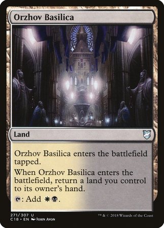 Orzhov Basilica [Commander 2018] | The Time Vault CA