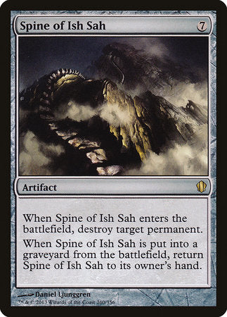Spine of Ish Sah [Commander 2013] | The Time Vault CA