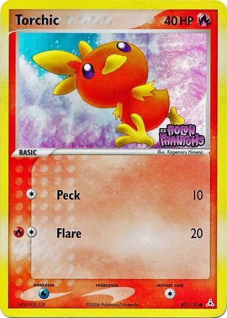 Torchic (83/110) (Stamped) [EX: Holon Phantoms] | The Time Vault CA