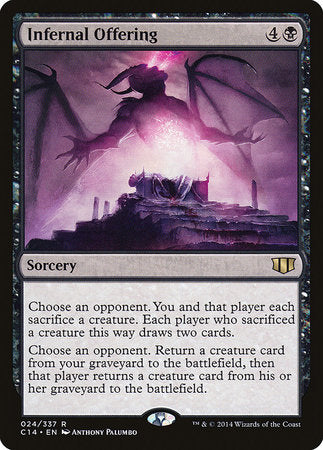 Infernal Offering [Commander 2014] | The Time Vault CA