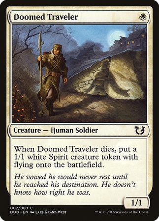 Doomed Traveler [Duel Decks: Blessed vs. Cursed] | The Time Vault CA