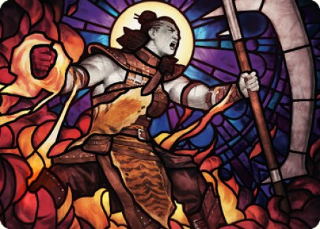 Garna, Bloodfist of Keld Art Card [Dominaria United Art Series] | The Time Vault CA