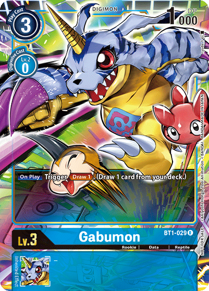 Gabumon [BT1-029] (Alternate Art) [Release Special Booster Ver.1.0] | The Time Vault CA