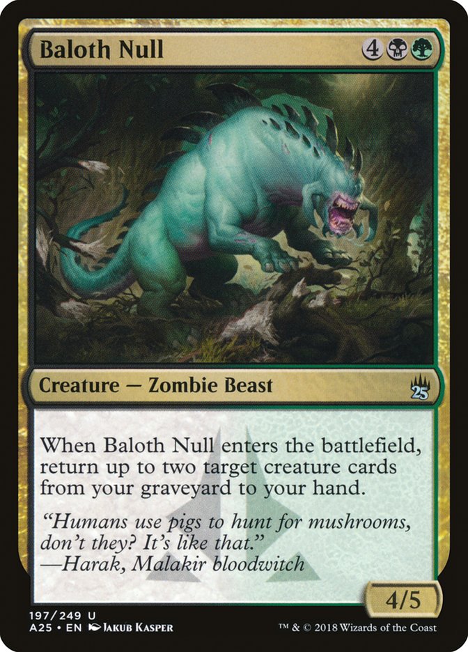 Baloth Null [Masters 25] | The Time Vault CA