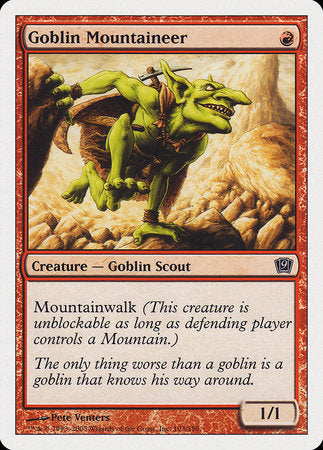 Goblin Mountaineer [Ninth Edition] | The Time Vault CA