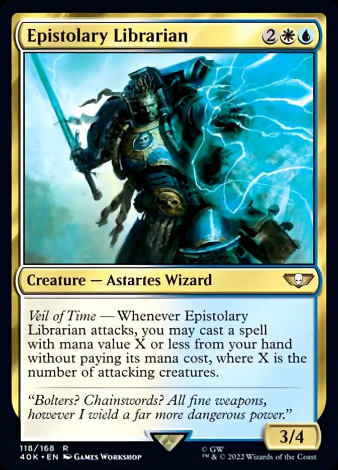 Epistolary Librarian [Universes Beyond: Warhammer 40,000] | The Time Vault CA