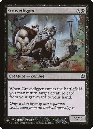 Gravedigger [Commander 2011] | The Time Vault CA