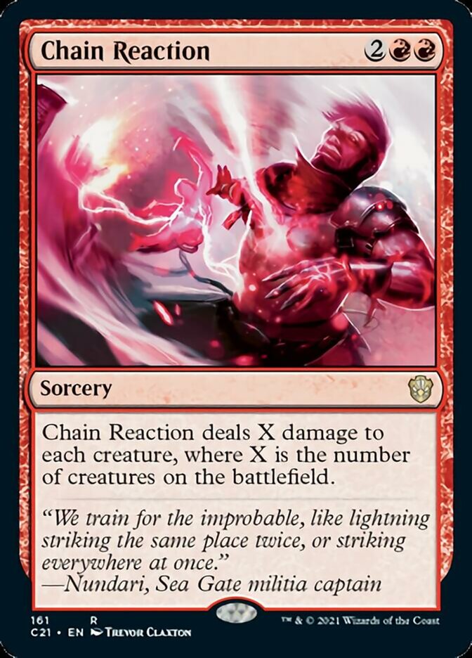 Chain Reaction [Commander 2021] | The Time Vault CA