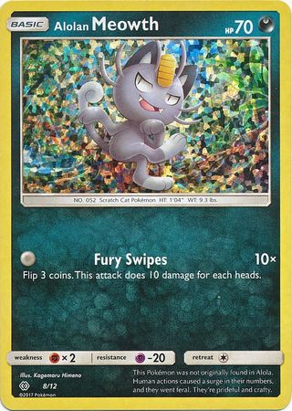 Alolan Meowth (8/12) [McDonald's Promos: 2017 Collection] | The Time Vault CA