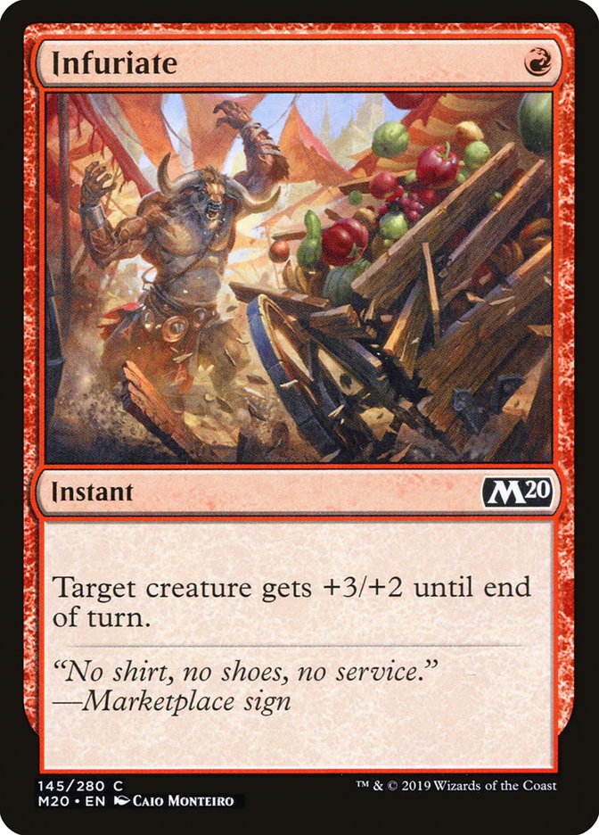 Infuriate [Core Set 2020] | The Time Vault CA