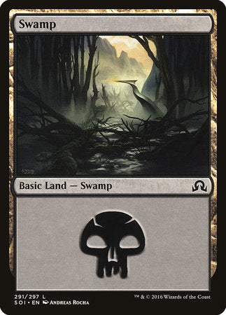 Swamp (291) [Shadows over Innistrad] | The Time Vault CA