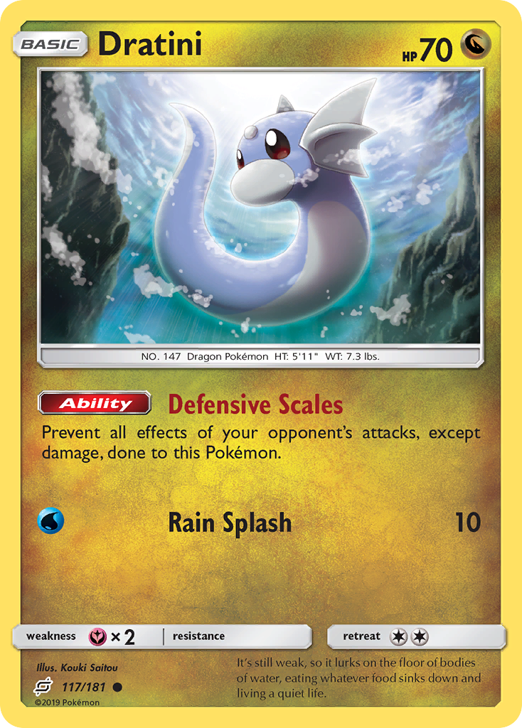 Dratini (117/181) [Sun & Moon: Team Up] | The Time Vault CA