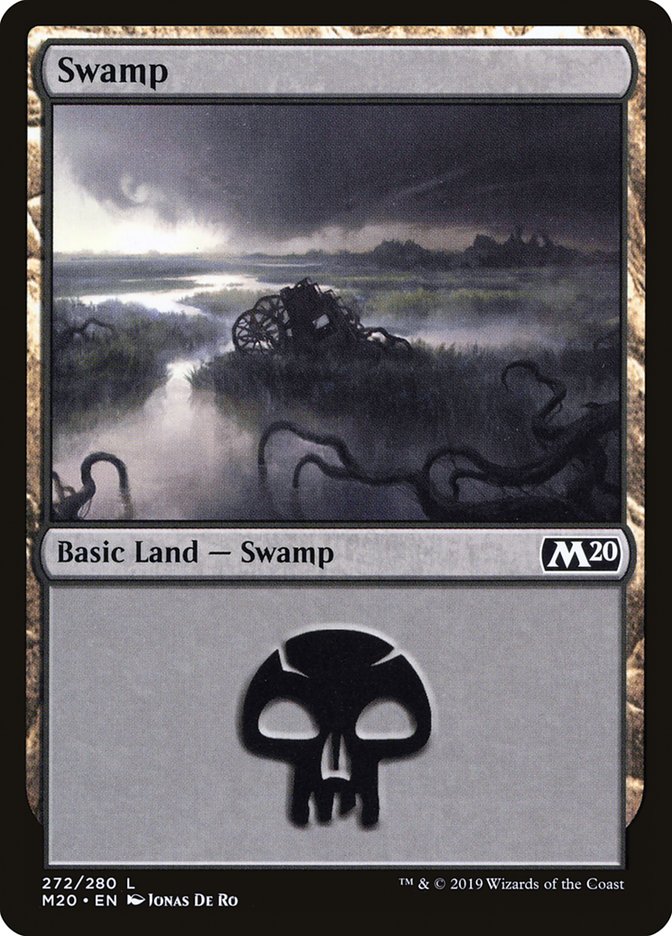 Swamp (#272) [Core Set 2020] | The Time Vault CA