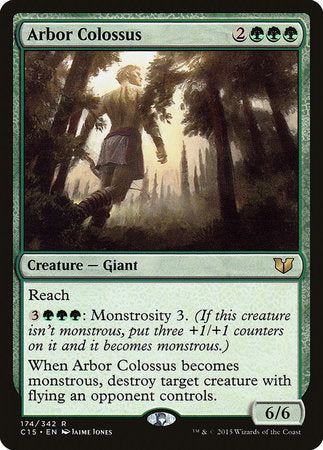 Arbor Colossus [Commander 2015] | The Time Vault CA