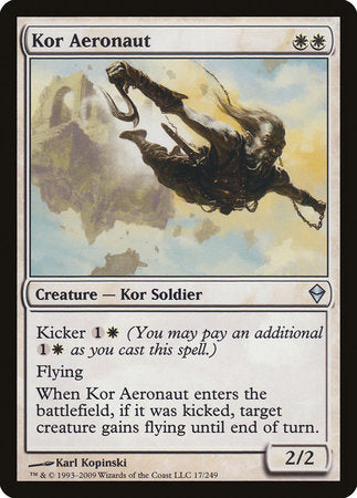 Kor Aeronaut [Zendikar] | The Time Vault CA