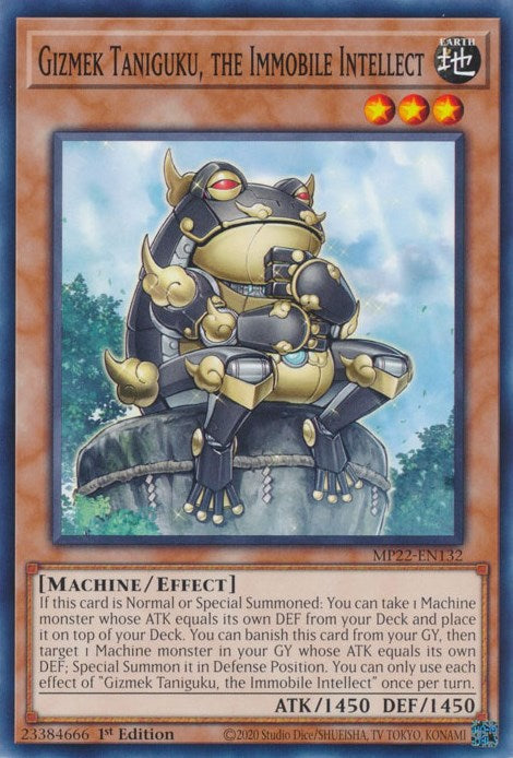 Gizmek Taniguku, the Immobile Intellect [MP22-EN132] Common | The Time Vault CA