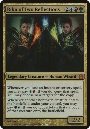Riku of Two Reflections (Oversized) [Commander 2011 Oversized] | The Time Vault CA