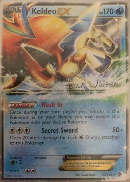 Keldeo EX (49/149) (American Gothic - Ian Whiton) [World Championships 2013] | The Time Vault CA
