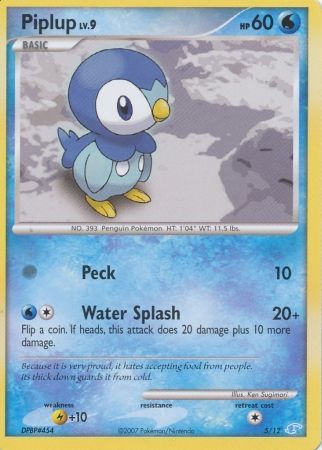 Piplup (5/12) [Diamond & Pearl: Trainer Kit - Manaphy] | The Time Vault CA
