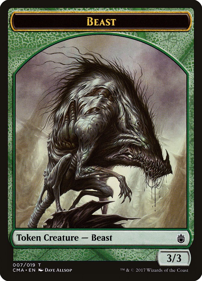 Beast (007/019) [Commander Anthology Tokens] | The Time Vault CA
