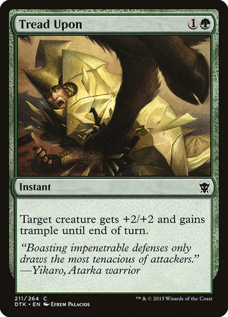 Tread Upon [Dragons of Tarkir] | The Time Vault CA
